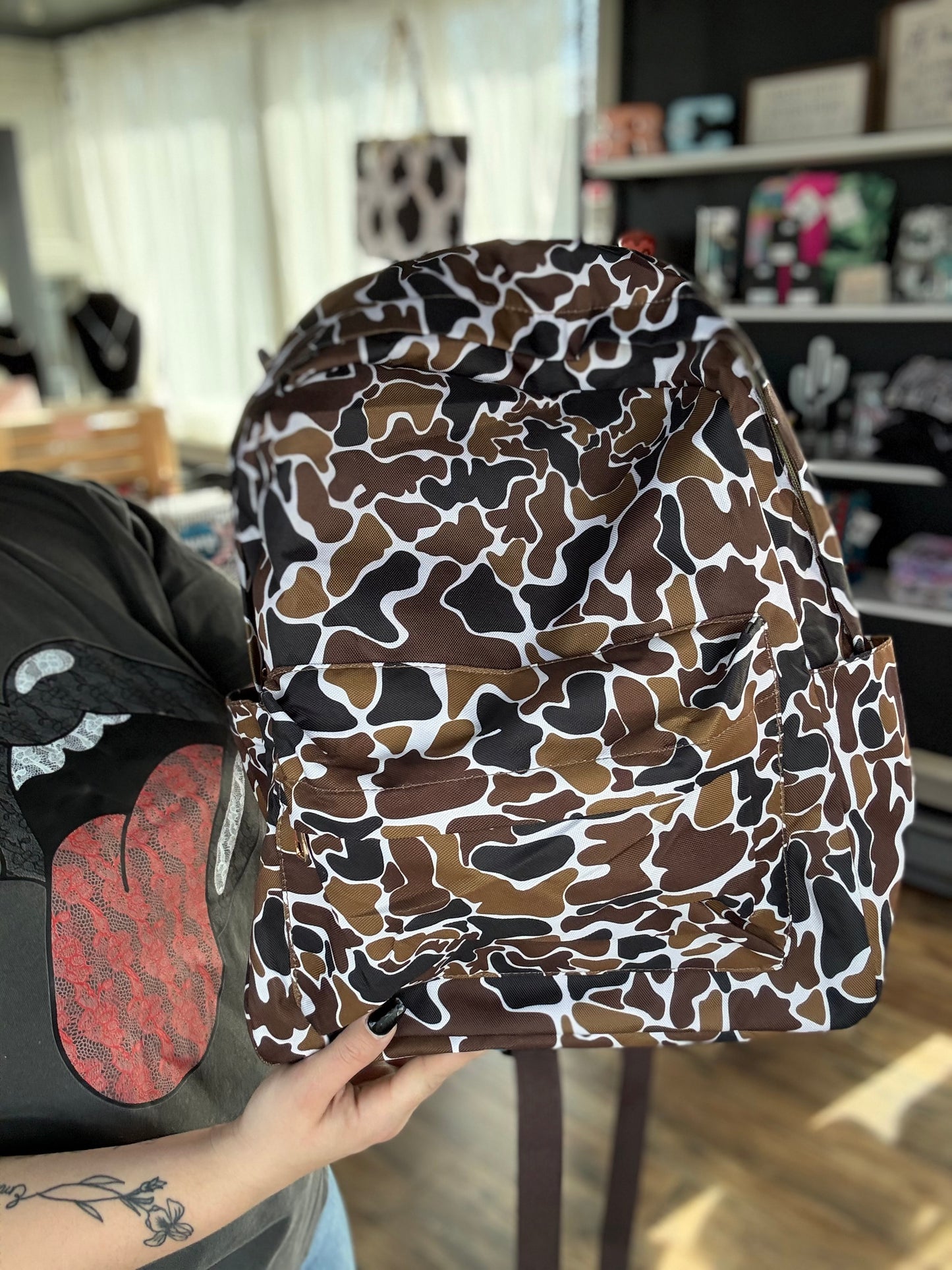 Camo Backpack