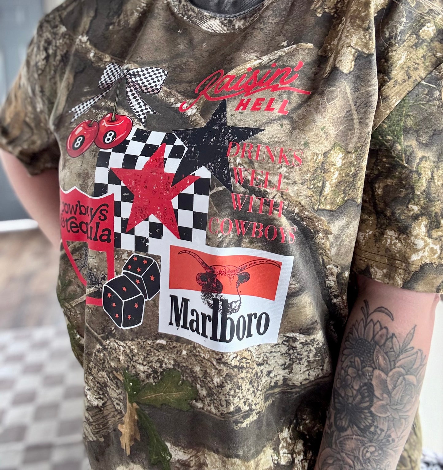 Camo (Drinks well with cowboys)