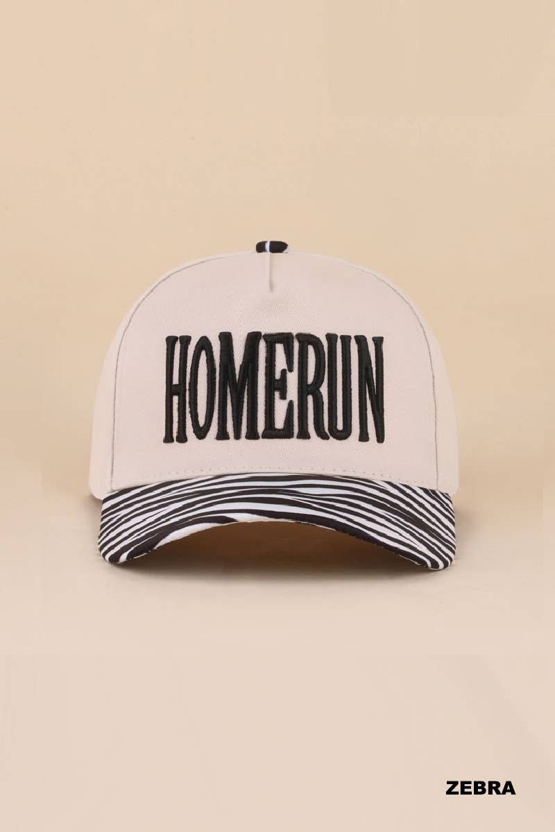Homerun Two Tone Cotton Hat