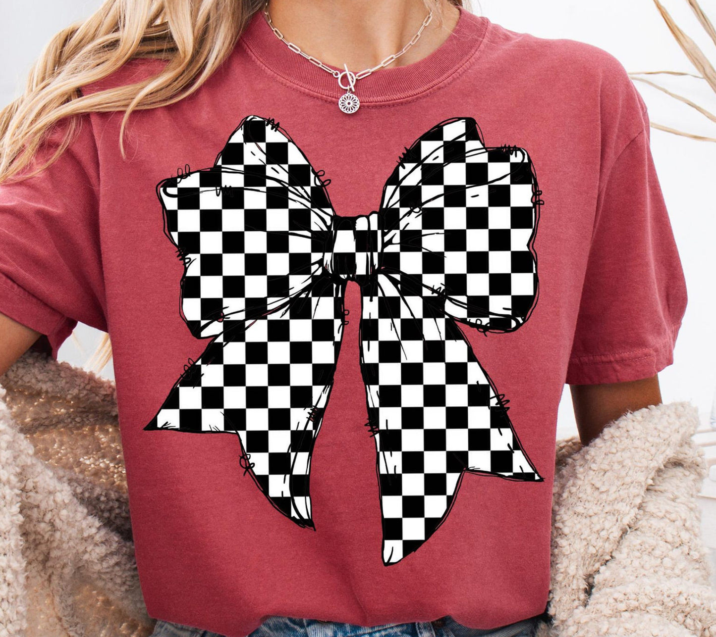 Checkered Bow