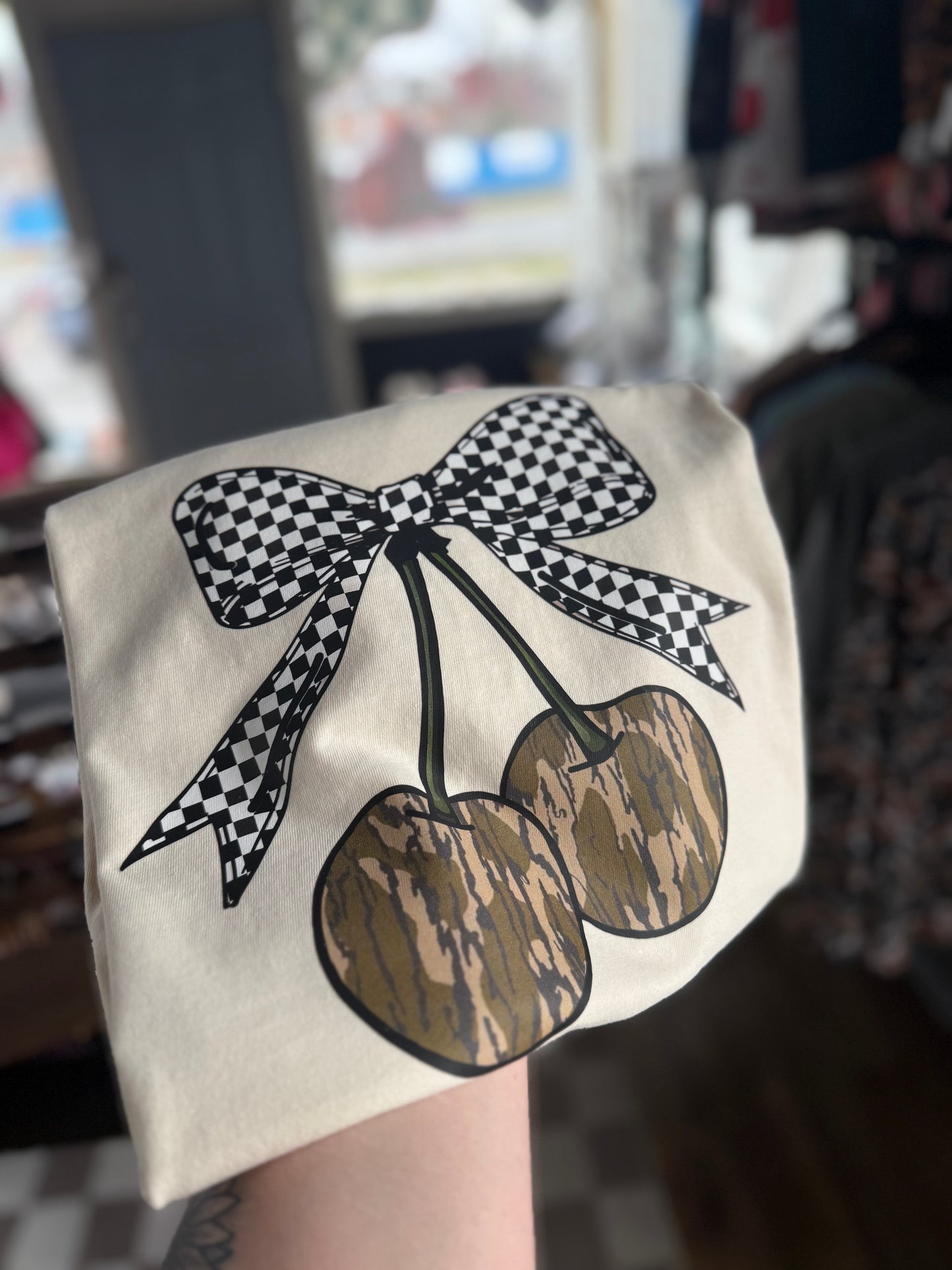 Camo Checkered Cherries