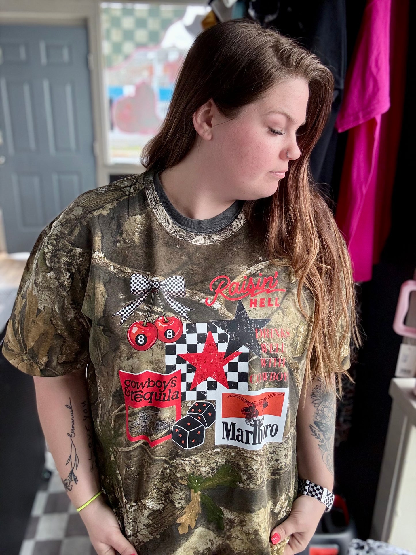 Camo (Drinks well with cowboys)