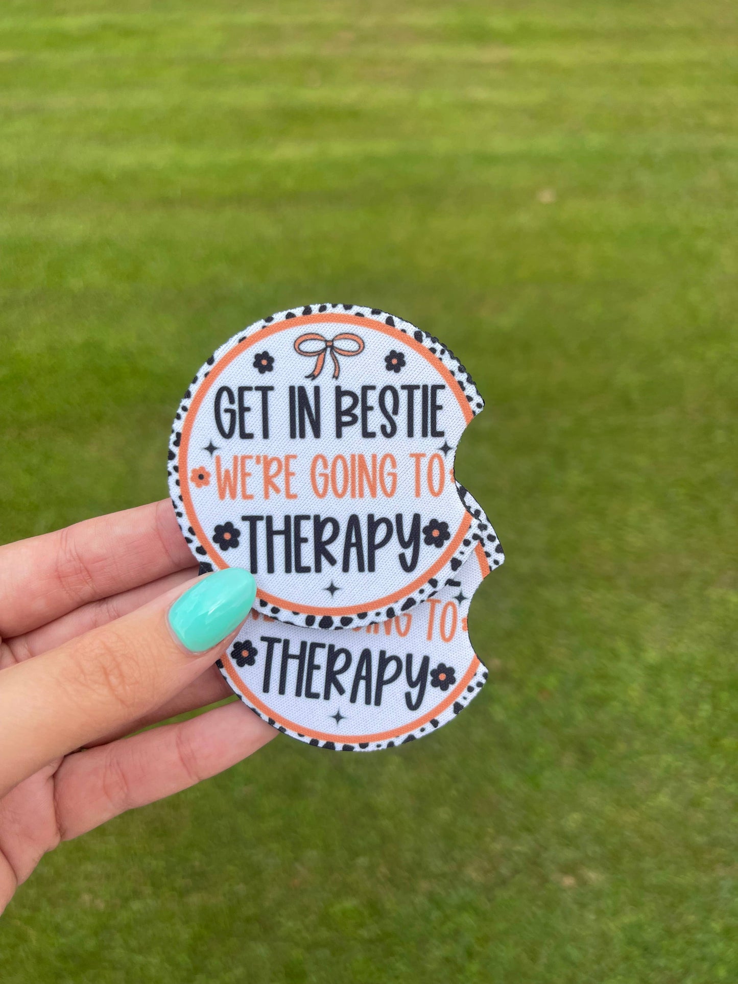 Get In Loser Car Coaster Set