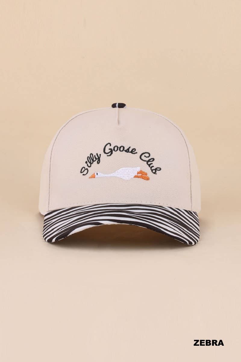 Silly Goose Club Two Tone Cotton Hat