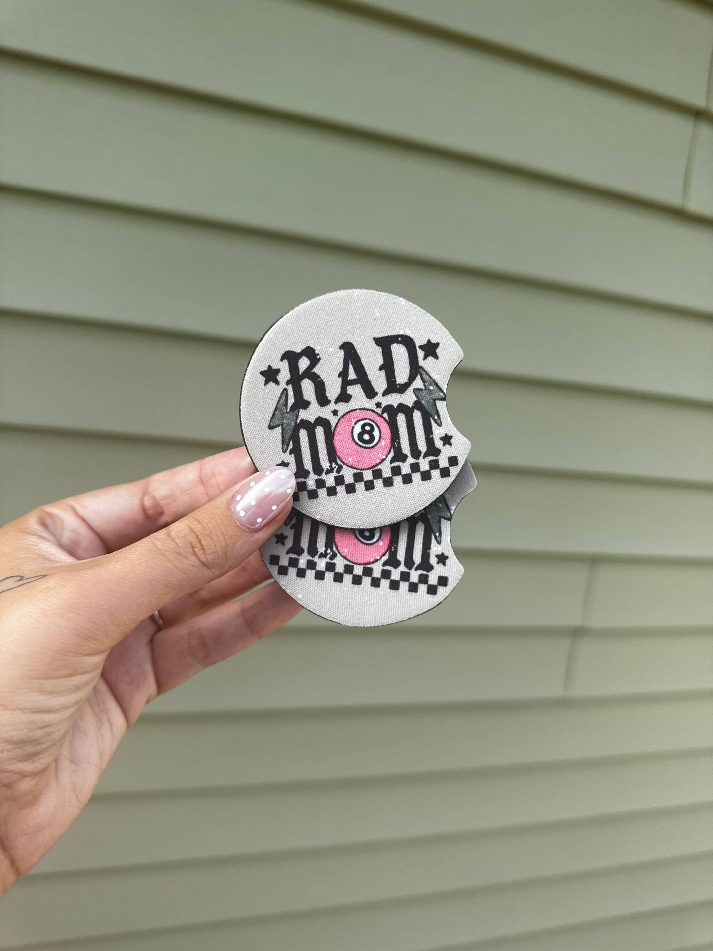 Rad Mom Car Coaster Set