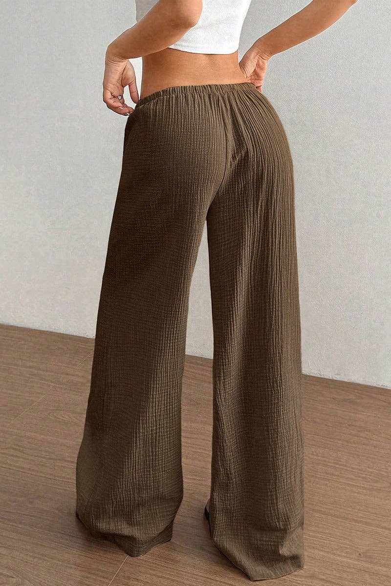 Relaxed Fit Casual Pants