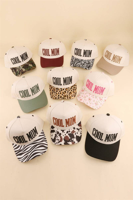Cool Mom Two Tone Snapback Hat