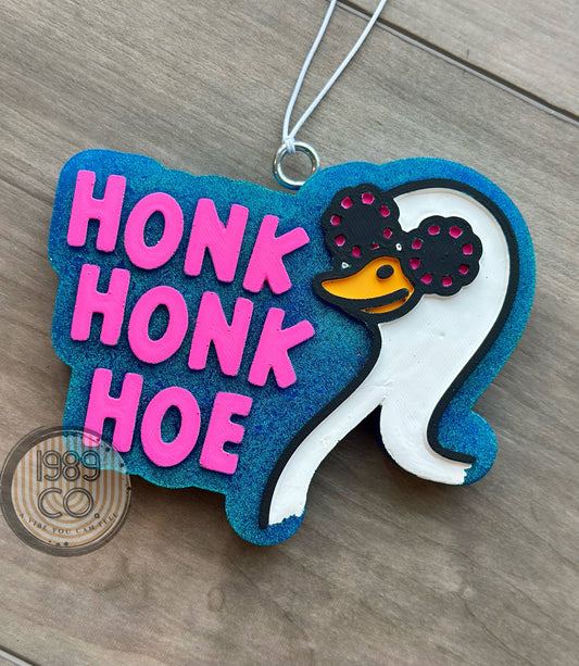 Honk Honk Hoe Car Freshie