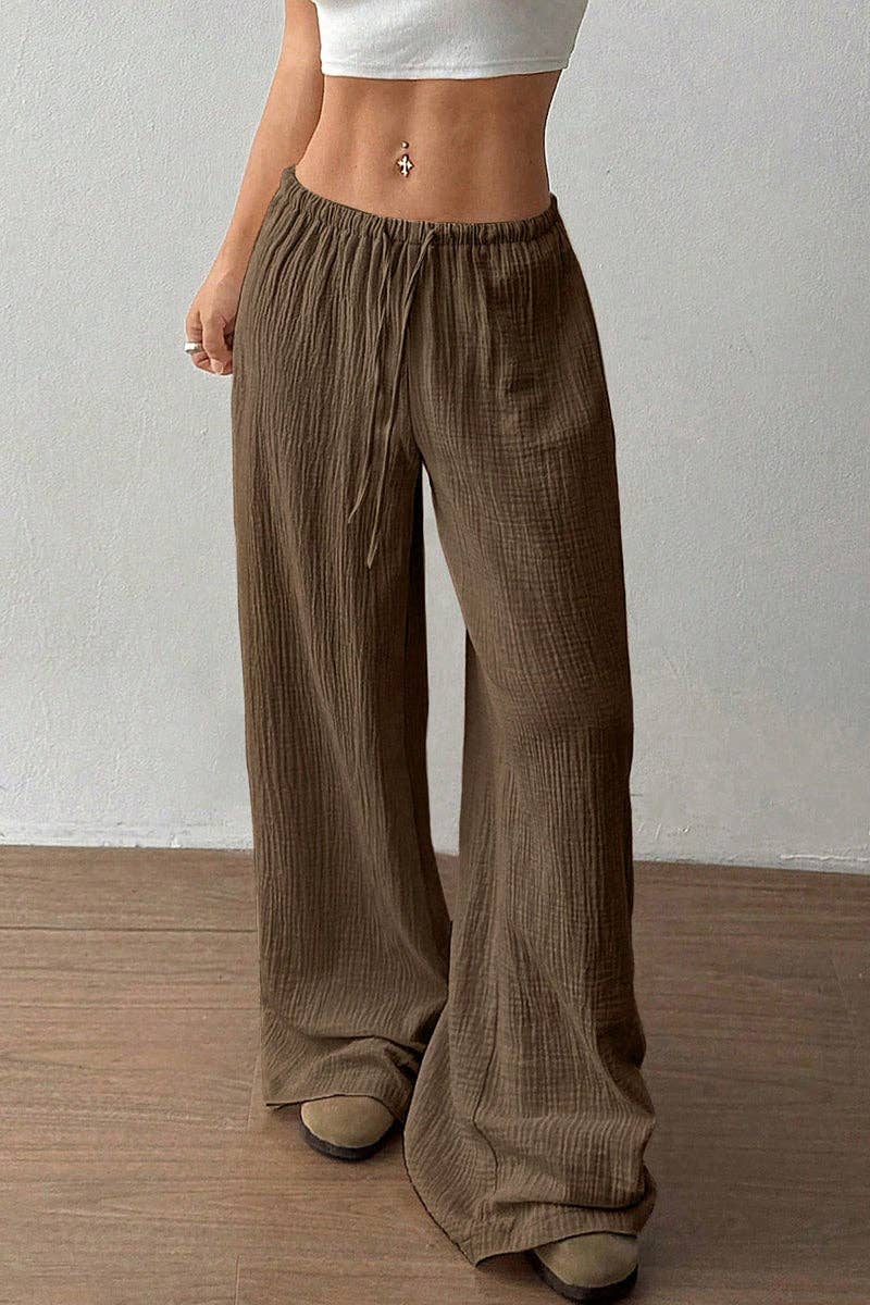 Relaxed Fit Casual Pants
