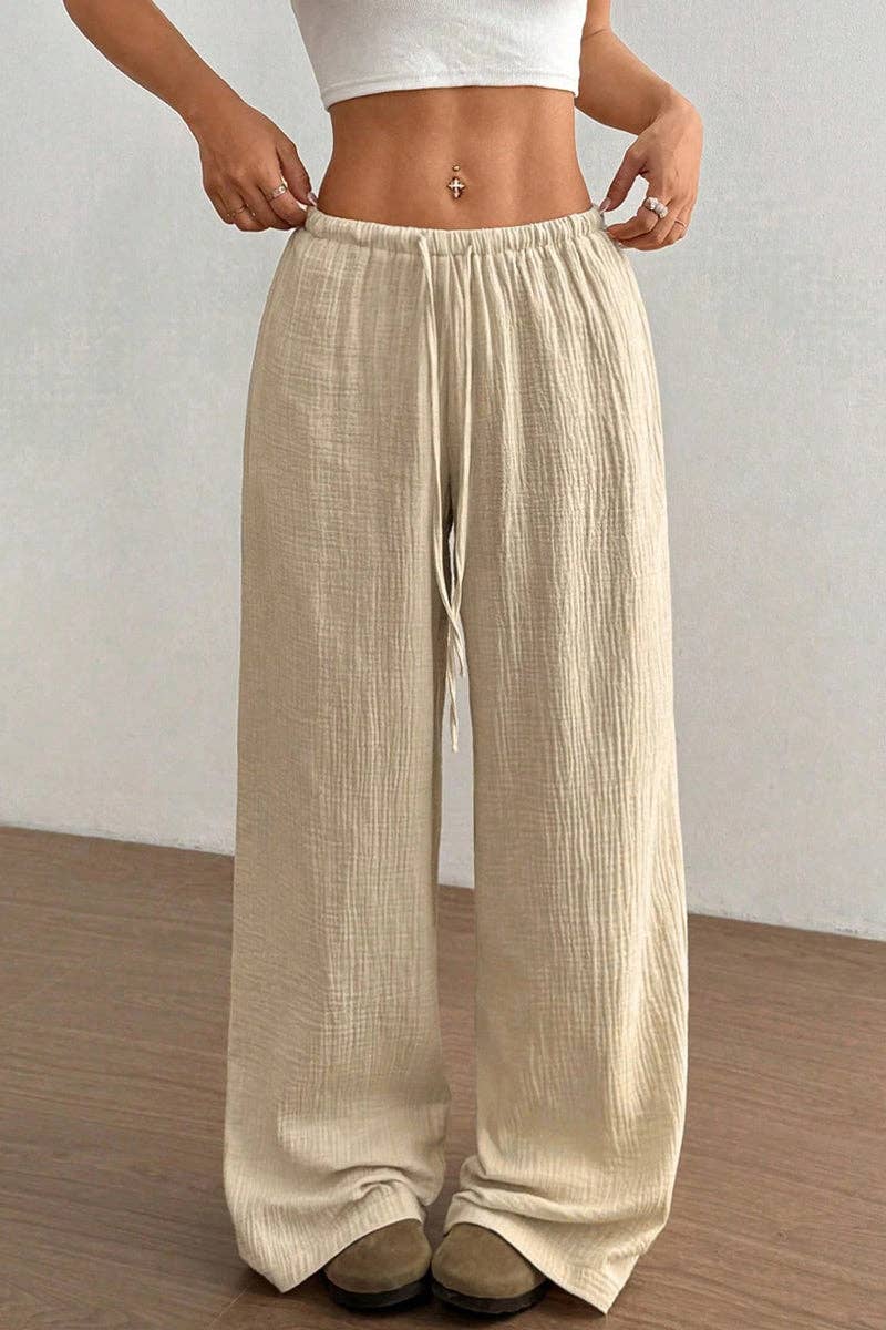 Relaxed Fit Casual Pants