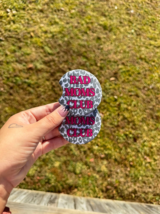 Bad Moms Club Car Coaster Set
