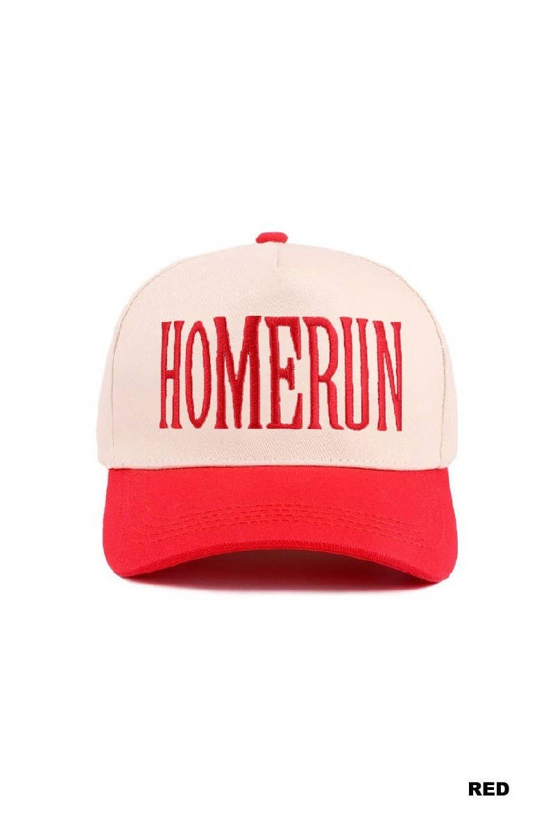 Homerun Two Tone Cotton Hat