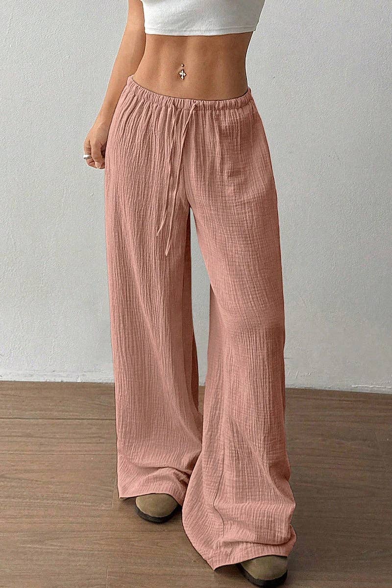Relaxed Fit Casual Pants