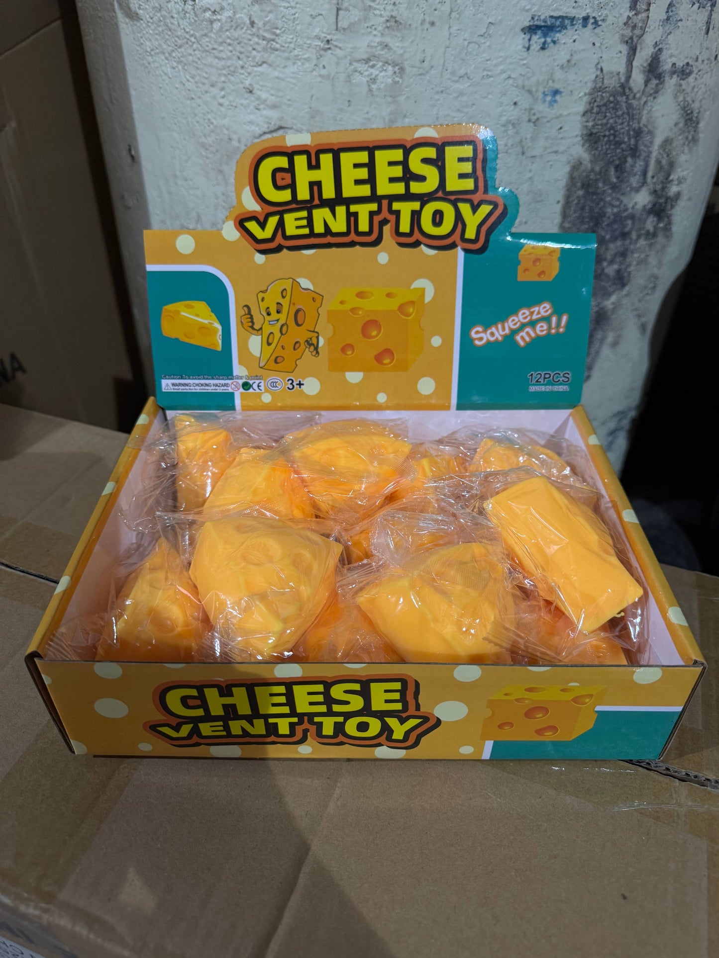 Squishy Triangle Toy Cheese | HOT | Trendy | A023