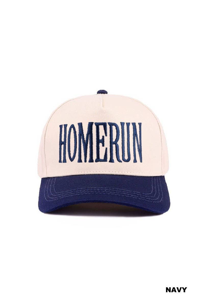 Homerun Two Tone Cotton Hat