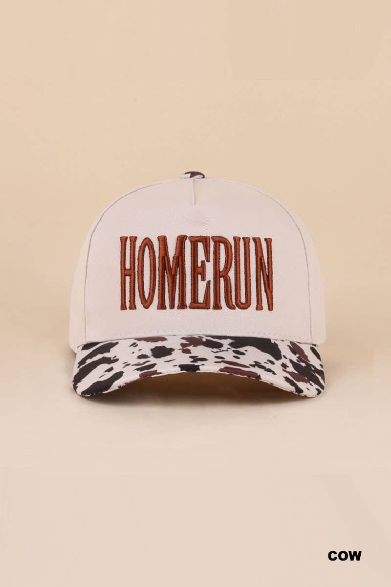 Homerun Two Tone Cotton Hat
