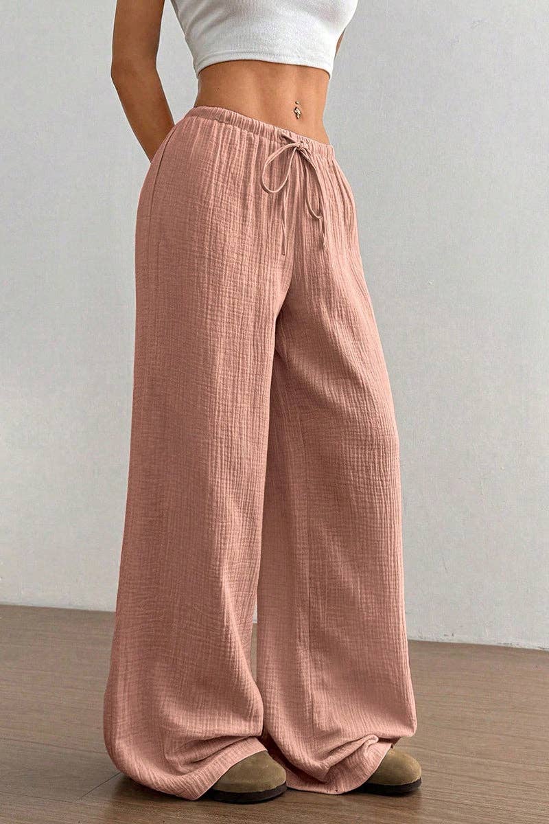Relaxed Fit Casual Pants