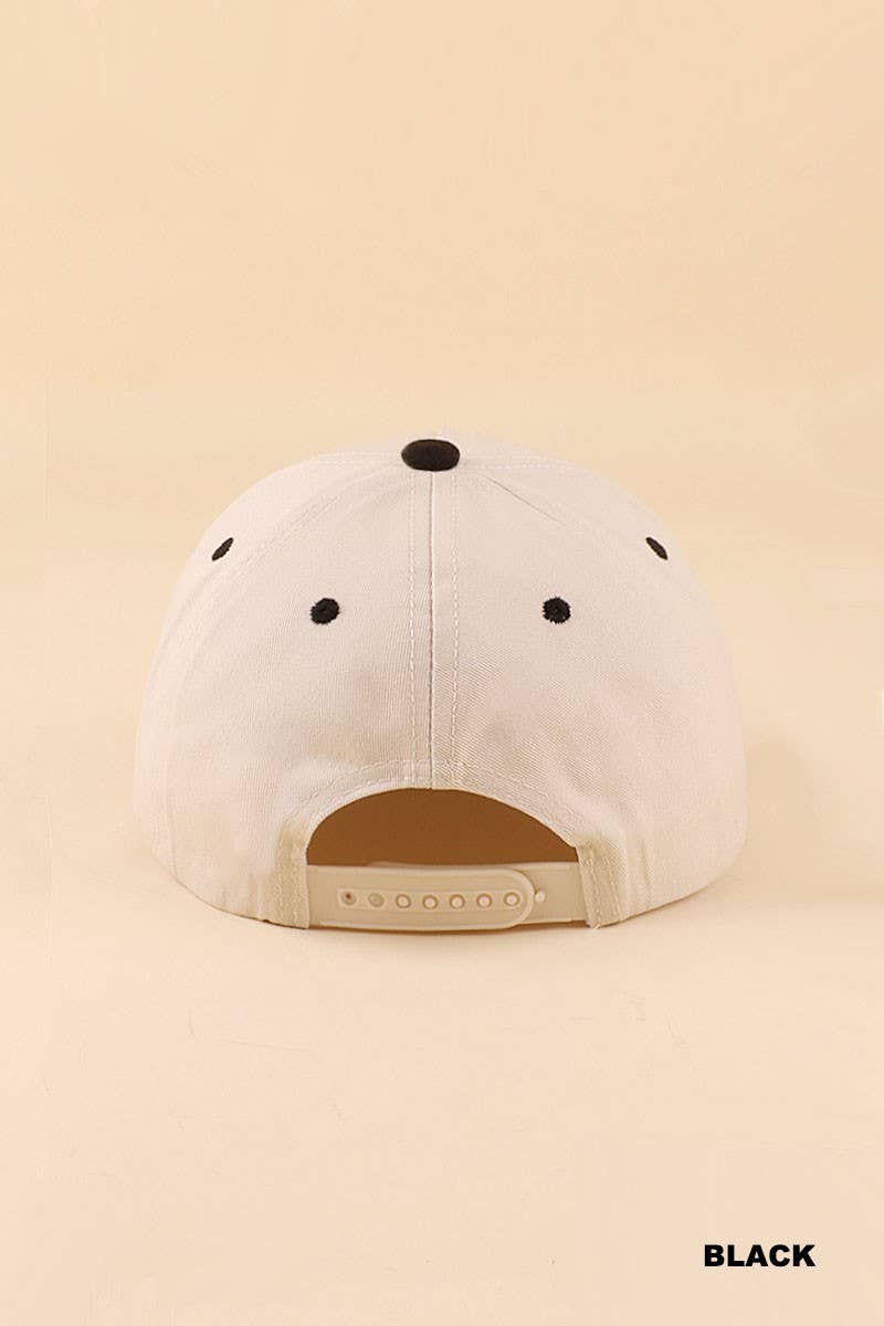 Girl Mom Two Tone Snapback Hat