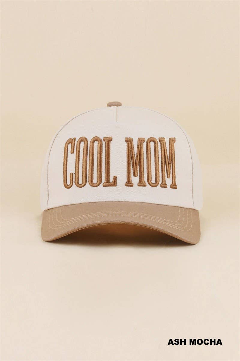 Cool Mom Two Tone Snapback Hat