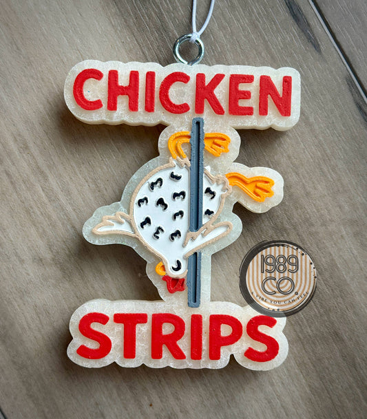 Chicken Strips Car Freshie