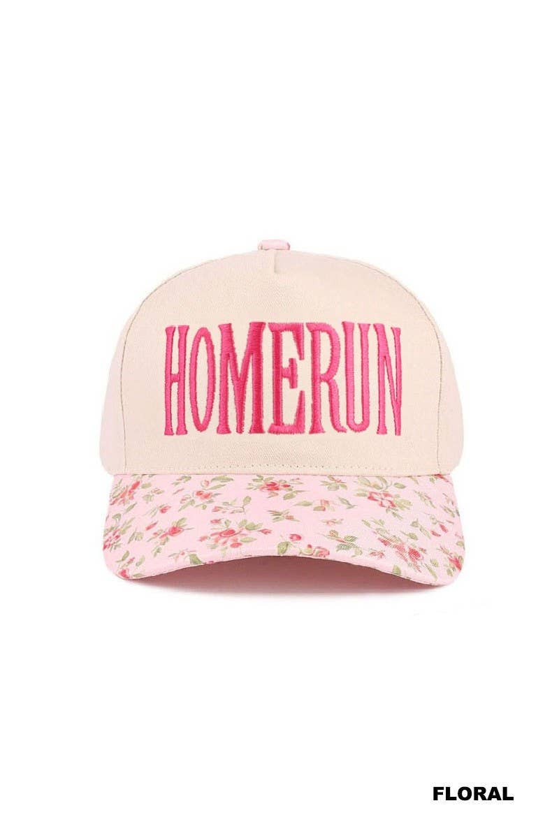 Homerun Two Tone Cotton Hat
