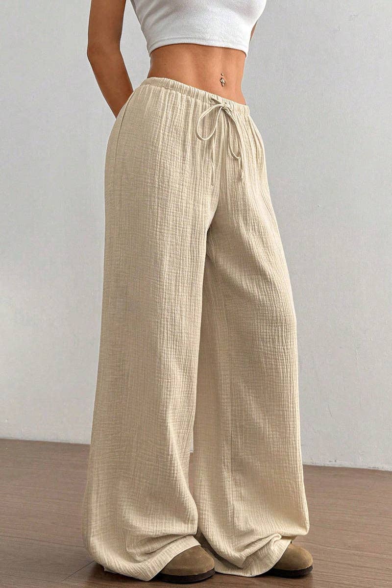 Relaxed Fit Casual Pants