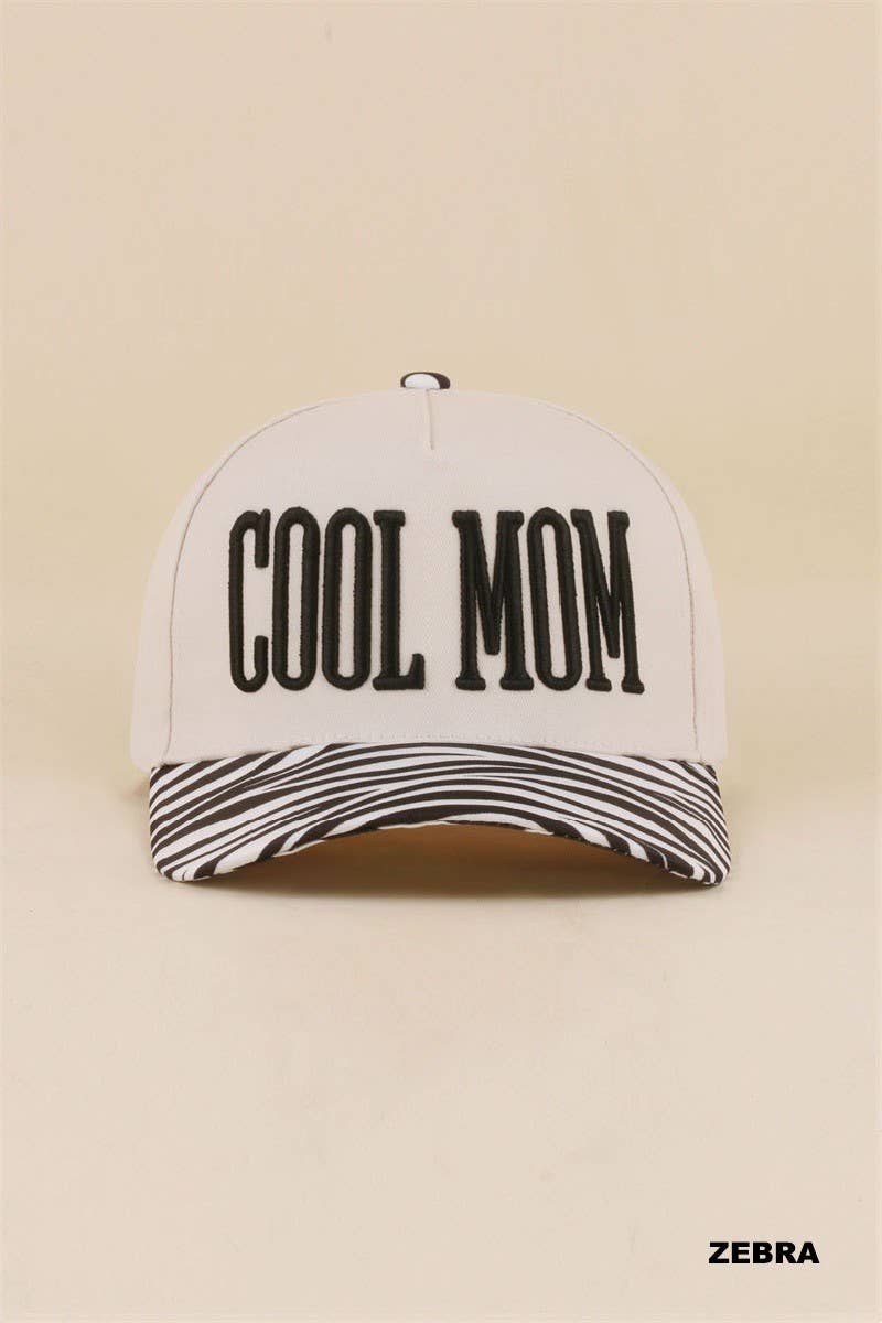 Cool Mom Two Tone Snapback Hat