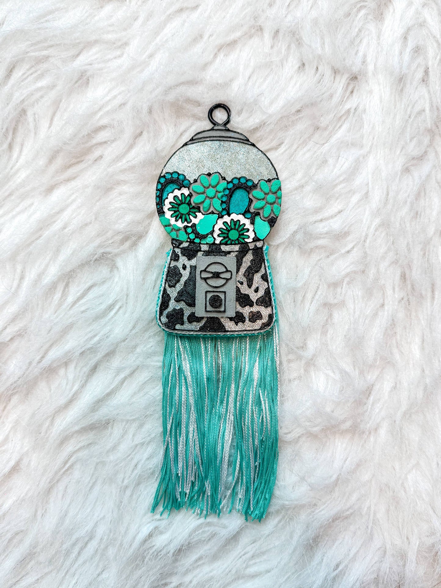 Turquoise Gumball Freshie