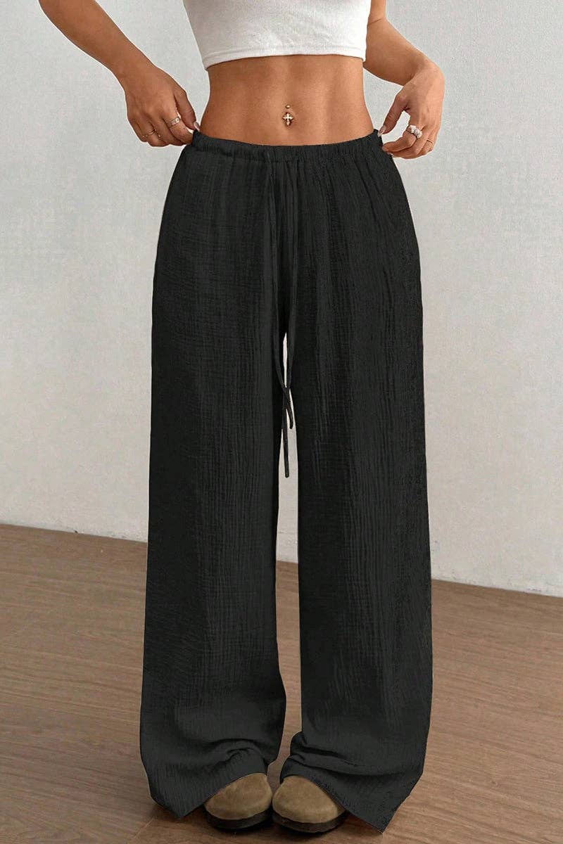 Relaxed Fit Casual Pants