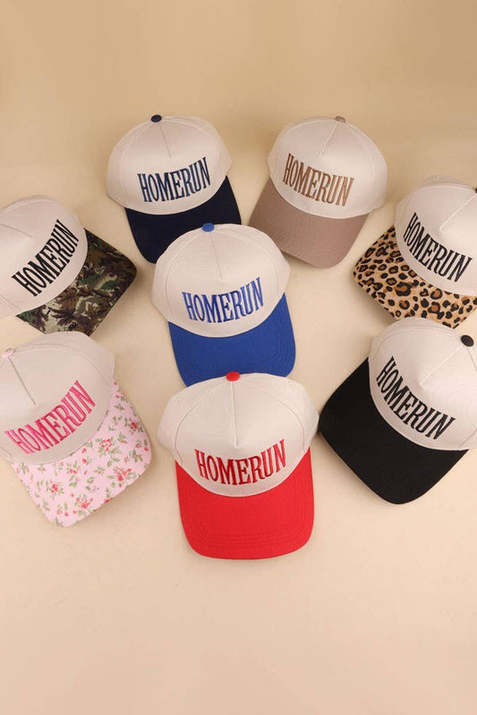 Homerun Two Tone Cotton Hat