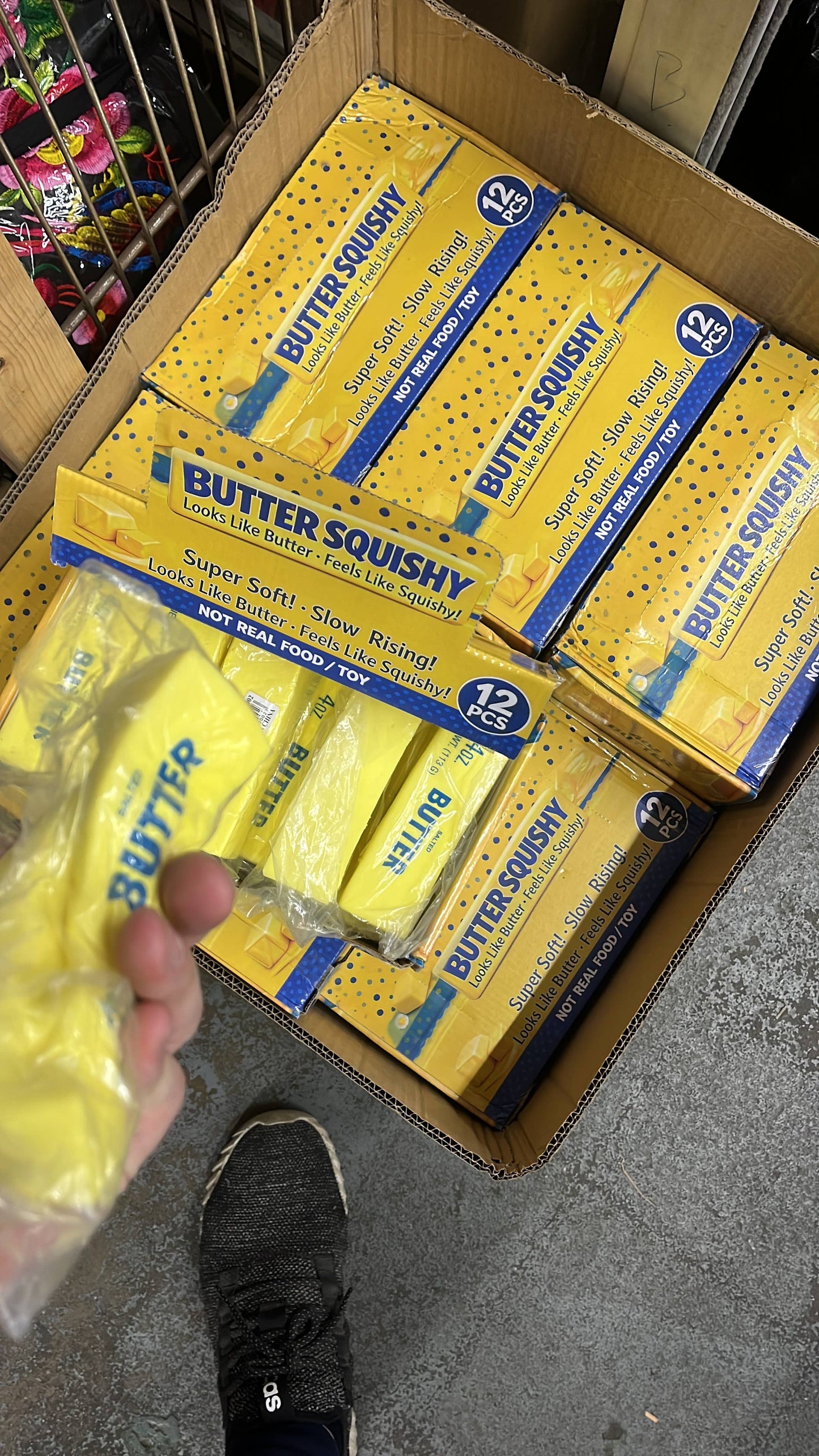 4oz Squishy Yellow & Rainbow Toy Butter | HOT | A001 & A002