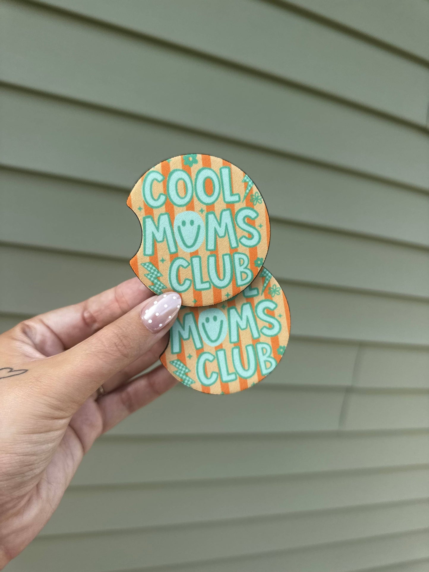 Cool Moms Club Car Coaster Set