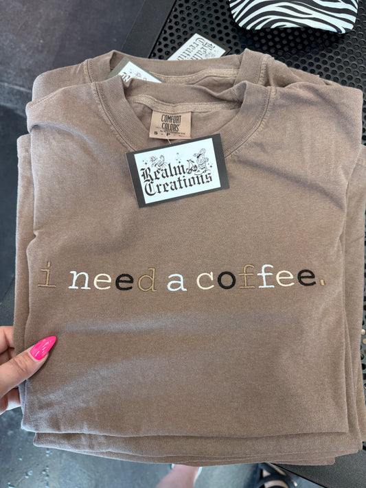I need a coffee