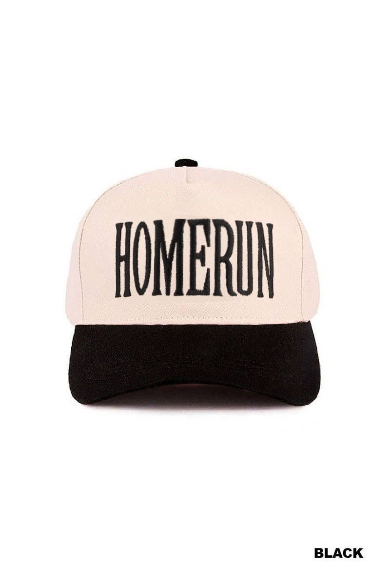 Homerun Two Tone Cotton Hat