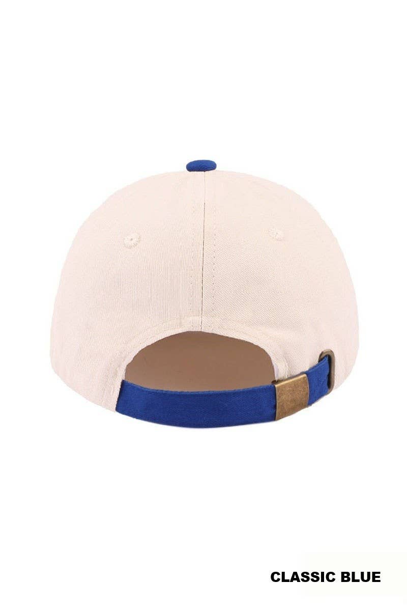 Homerun Two Tone Cotton Hat