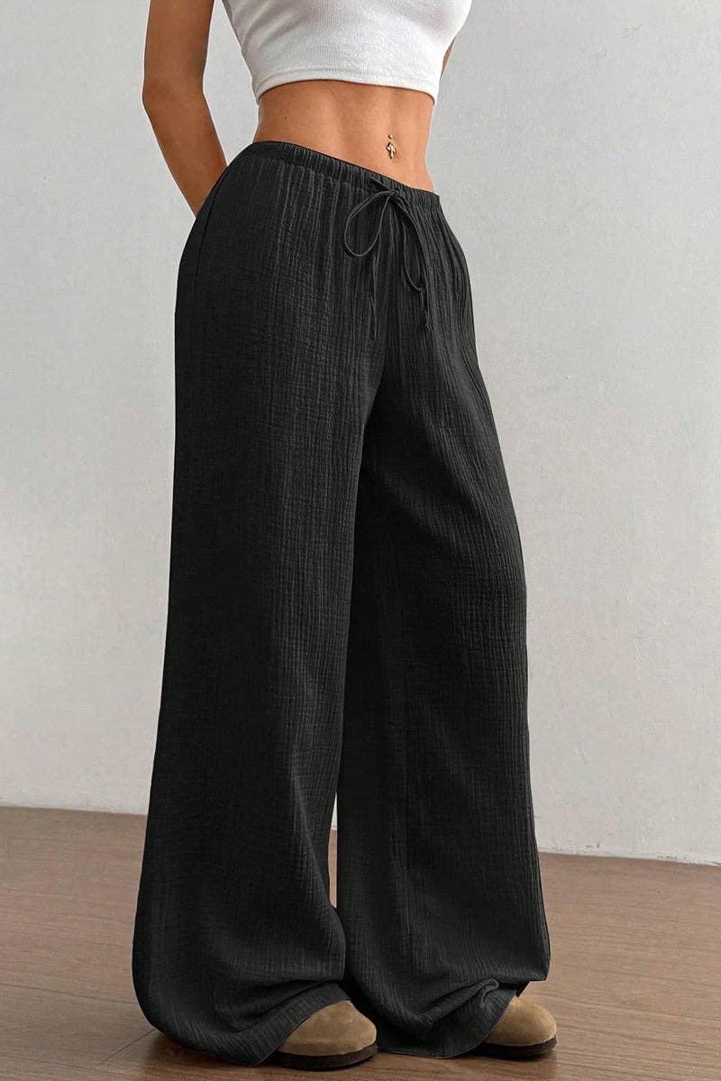 Relaxed Fit Casual Pants