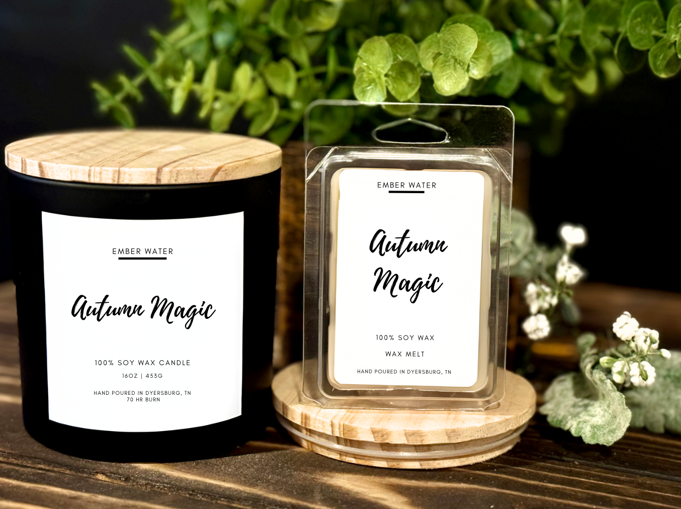 Autumn Magic 16 oz 100% Soy Candle