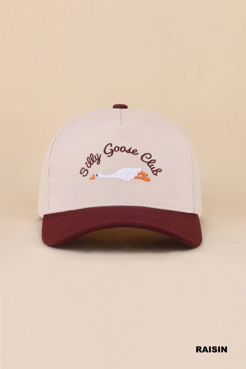 Silly Goose Club Two Tone Cotton Hat