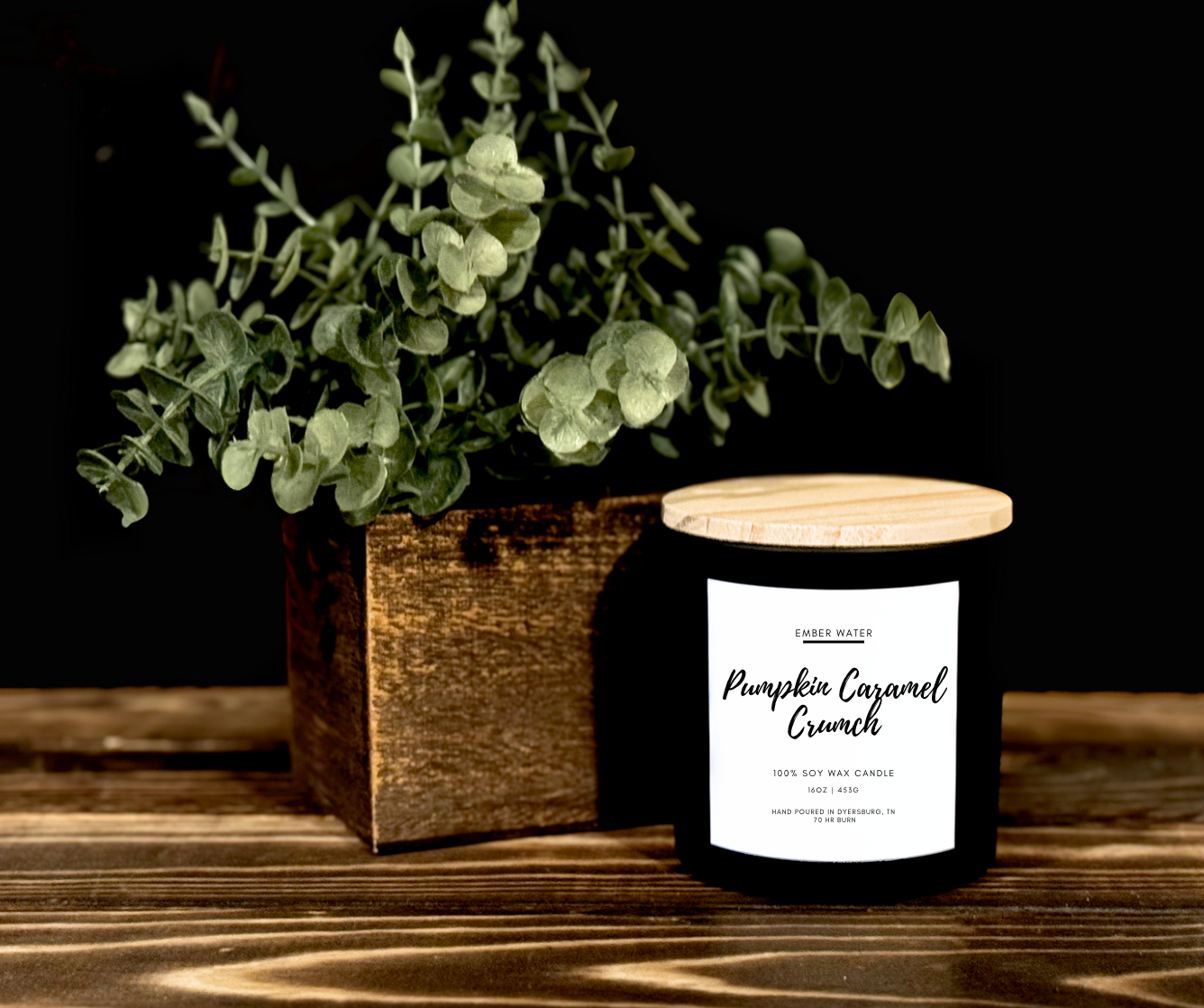 Pumpkin Caramel Crunch 16 oz 100% Soy Candle