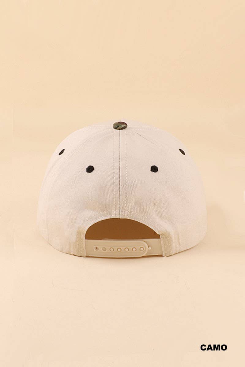 Boy Mom Two Tone Snapback Hat