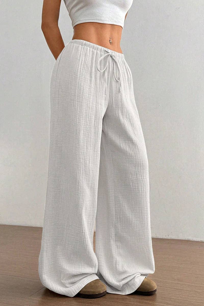 Relaxed Fit Casual Pants