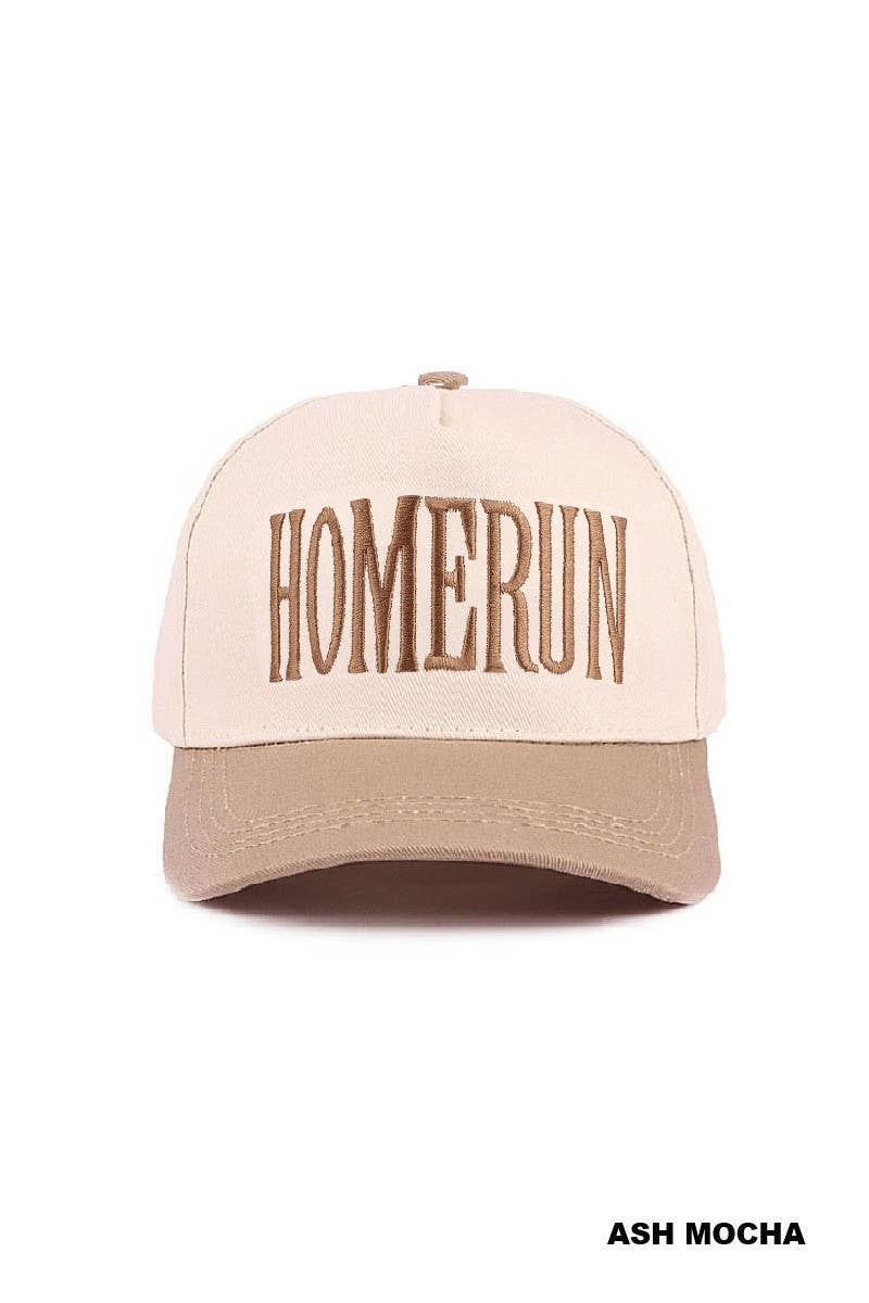 Homerun Two Tone Cotton Hat