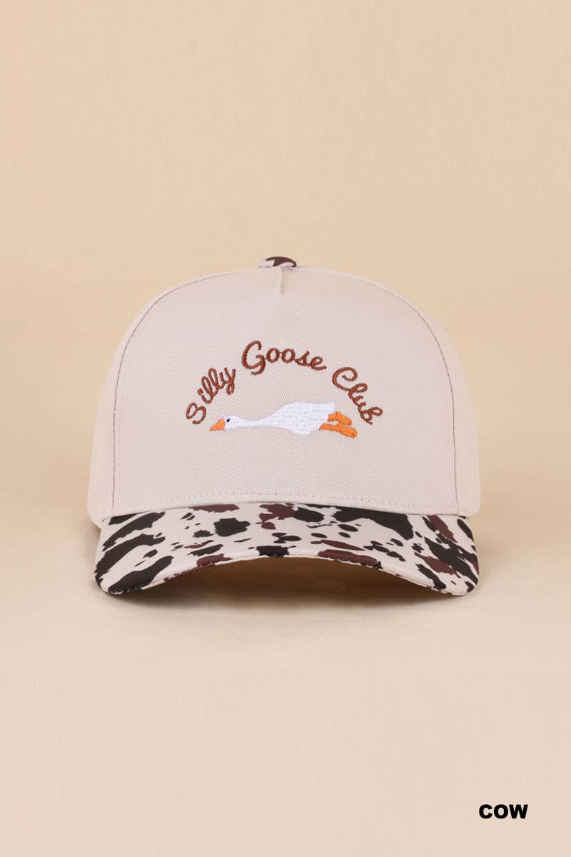 Silly Goose Club Two Tone Cotton Hat