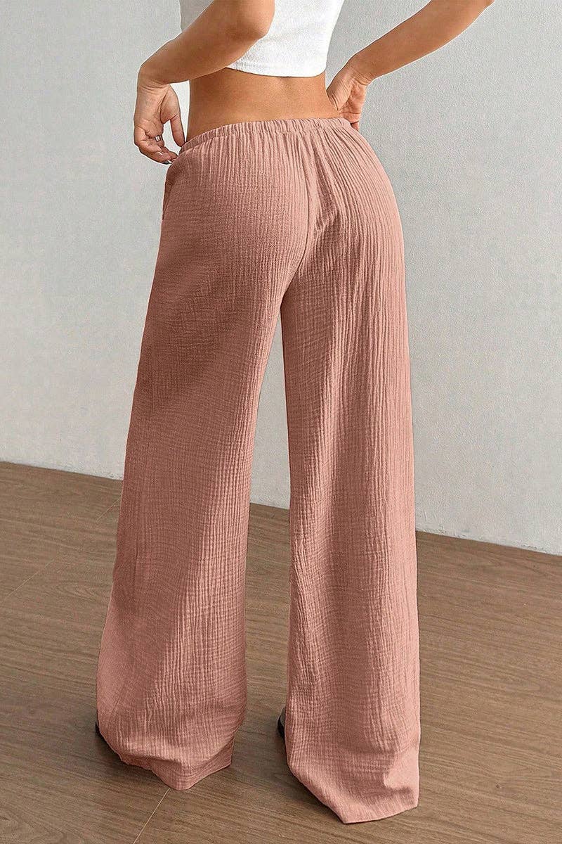Relaxed Fit Casual Pants