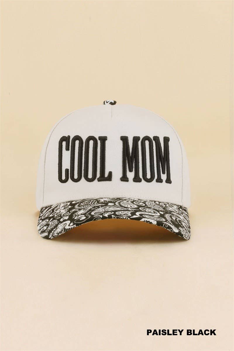 Cool Mom Two Tone Snapback Hat