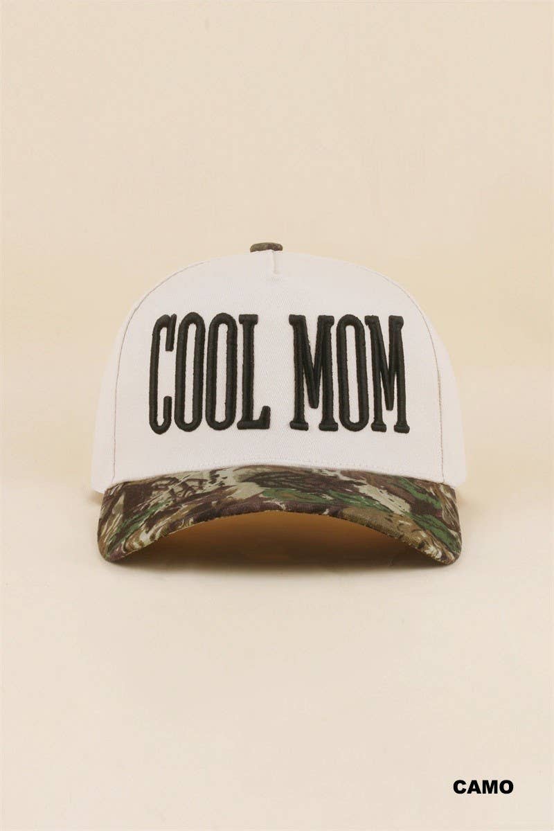 Cool Mom Two Tone Snapback Hat